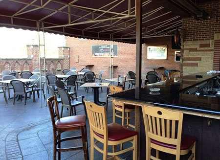 Tradesman Tavern outdoor patio | Doctor Kenneth Wolnik