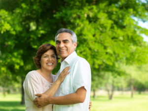 Smiling Latino Couple | Dr. Wolnik